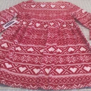 Heart to Heart Infant Girl’s Dress size 12-18 Mo NEW Adorable Dress full of Love